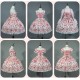 Antique Doll Strawberry Cake Bouquet Blouse JSK and OP(Reservation/3 Colours/Full Payment Without Shipping)